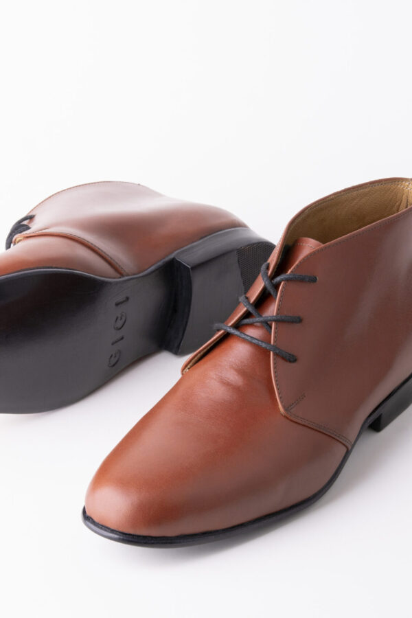 Botineta Oxford Marron